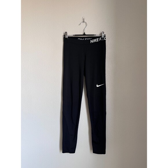 Nike PRO Women's Compression Core Tights in Black Size SMALL - Picture 1 of 5
